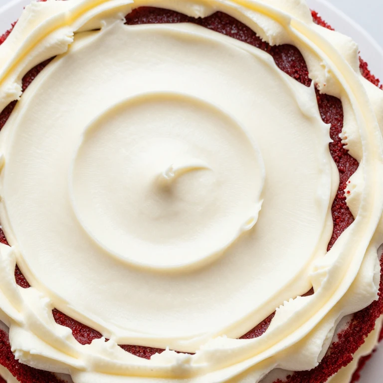 red velvet sheet cake with white cream cheese frosting