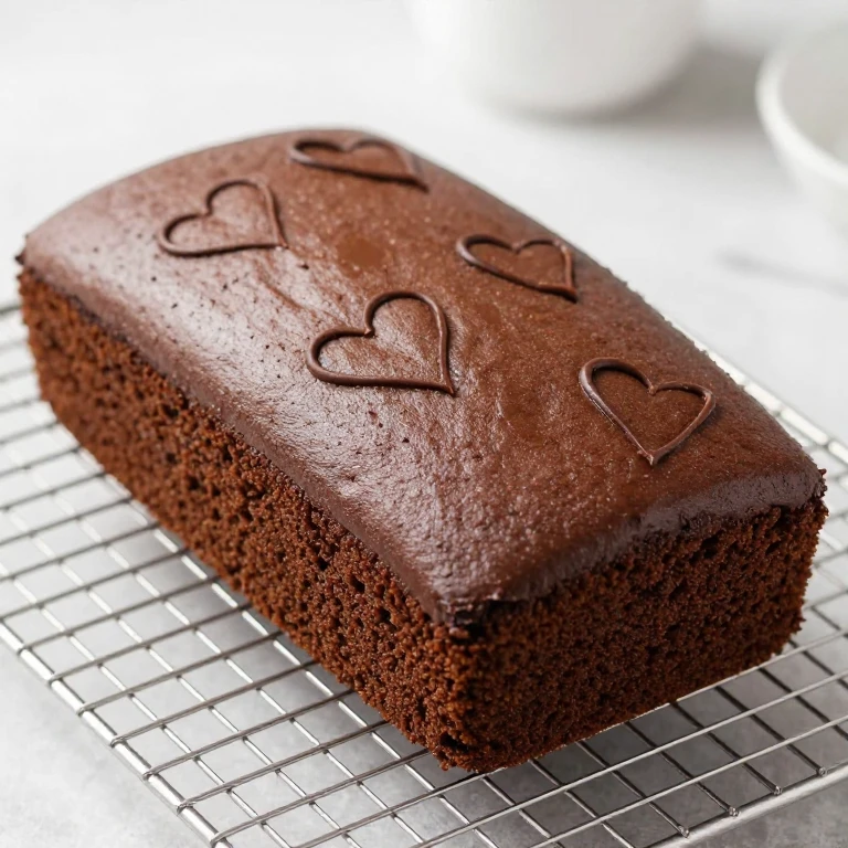 Cooled chocolate sheet cake on wire rack, moist crumb, piping-ready