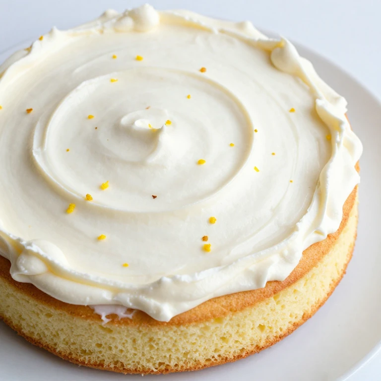 Lemon sheet cake with bright white frosting and lemon zest garnish